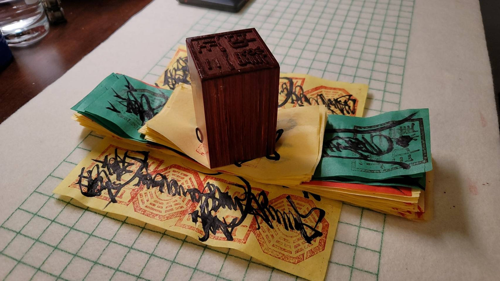 Secrets of Stamping on FU Talismans