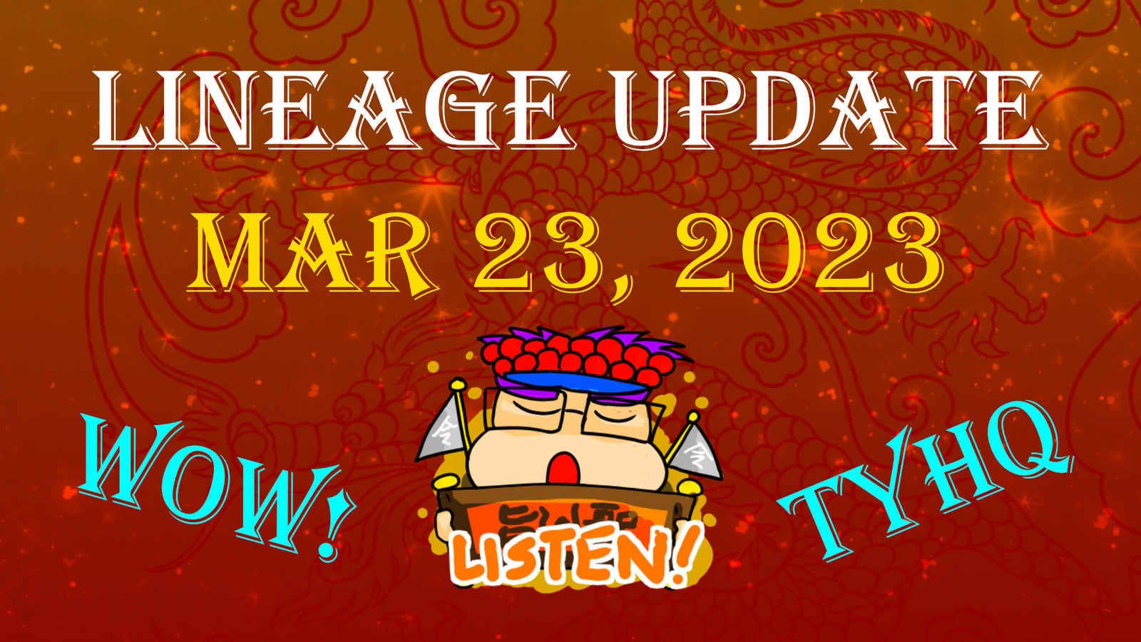 TYHQ Mega Update