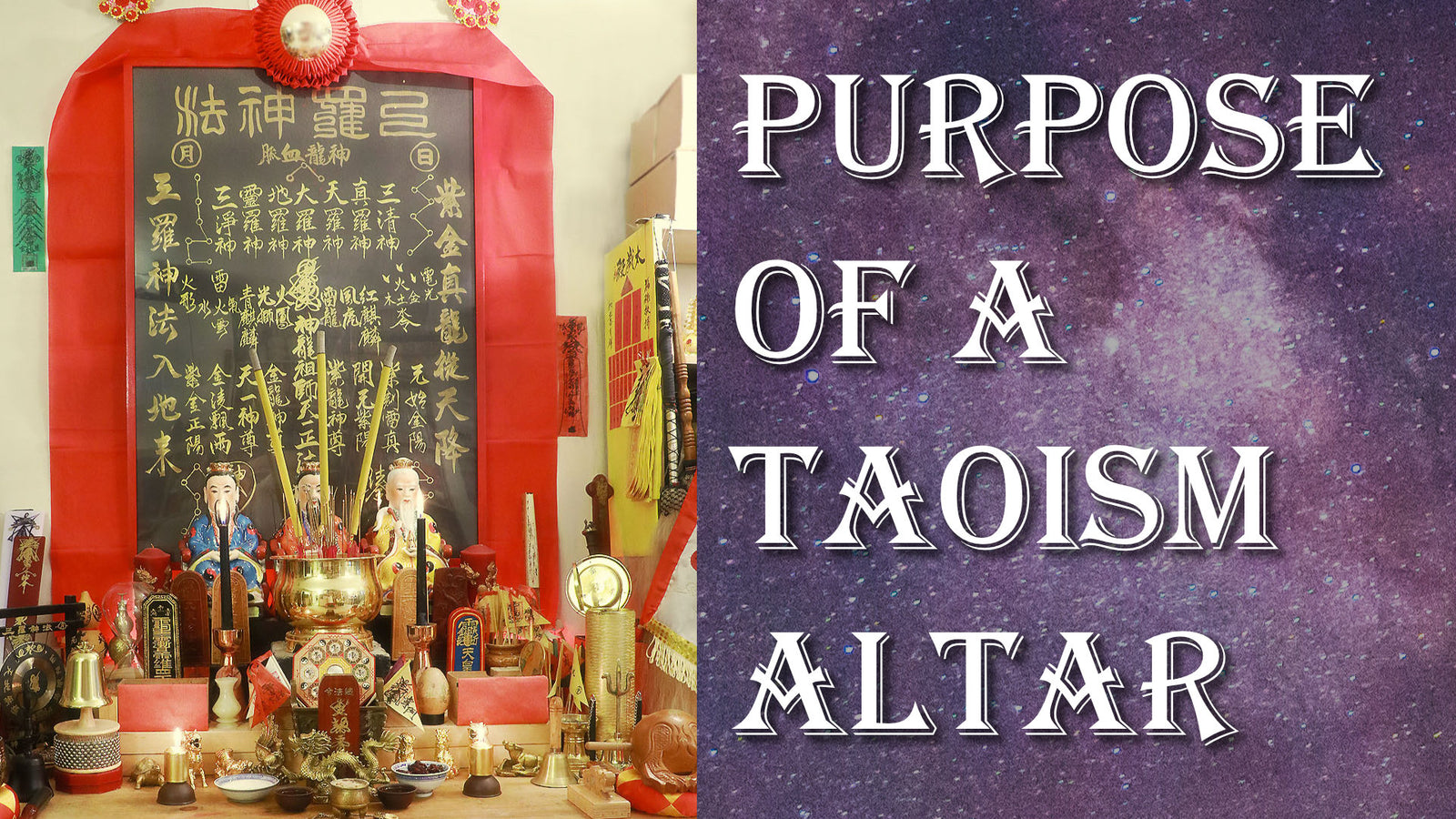 Purpose of an Altar in Taoism