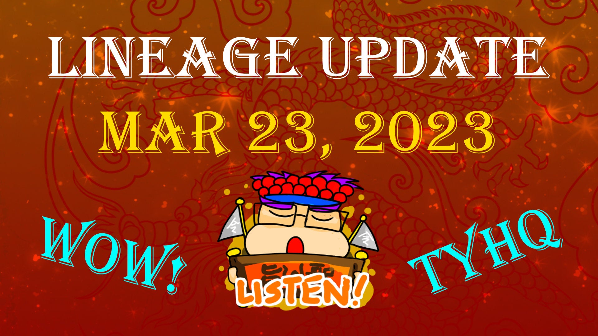 
          TYHQ Mega Update
        