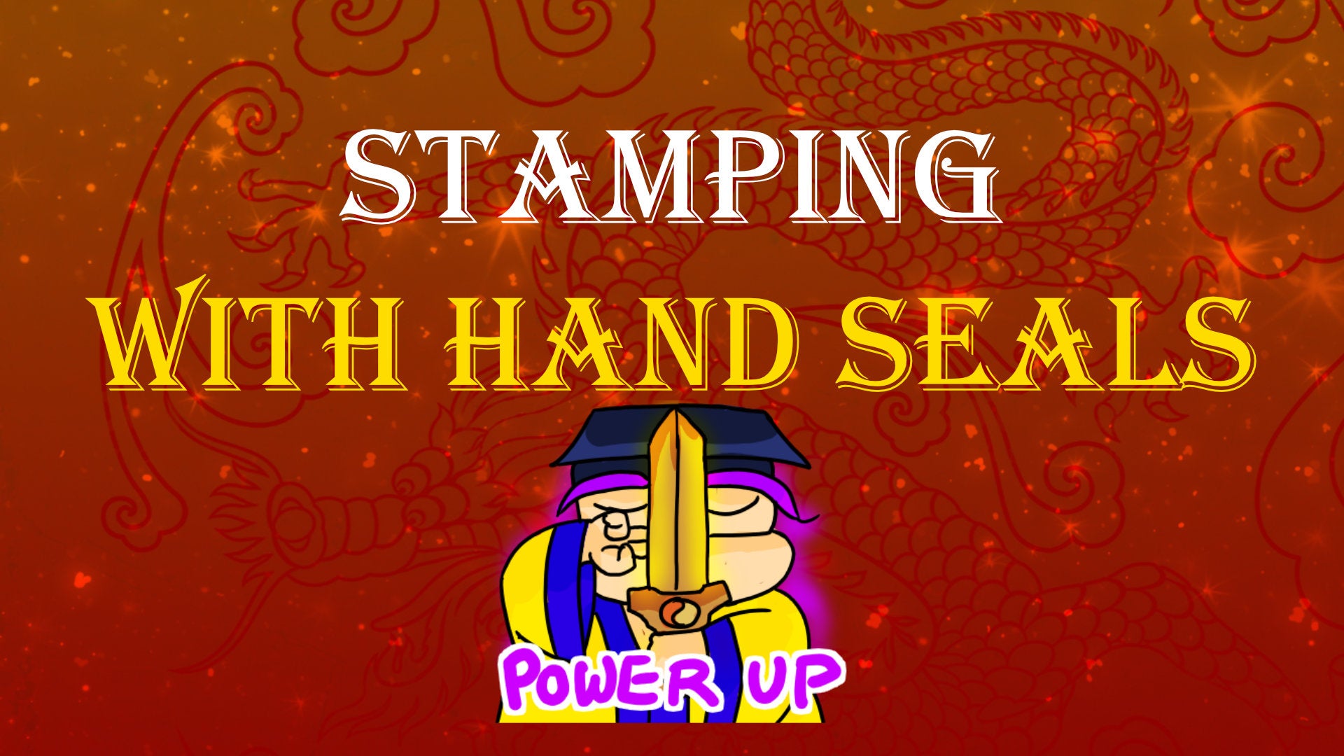 
                  Stamping with Hand Seals
                