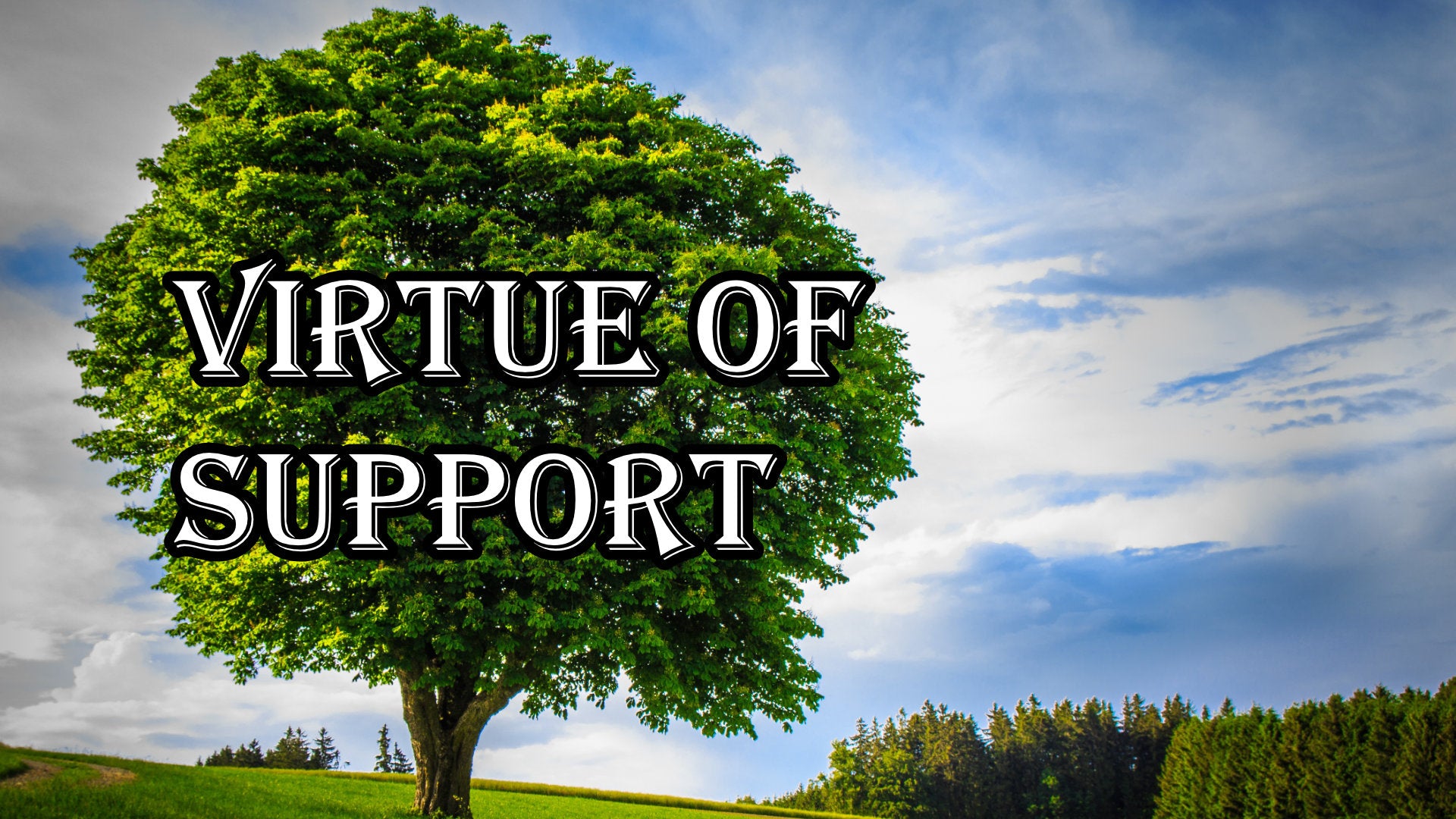 
          Virtue of Supporting
        
