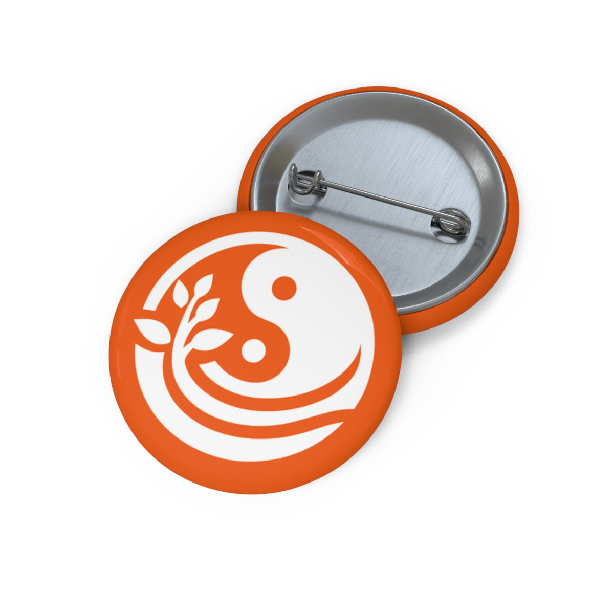 Chi in Nature Pin Buttons