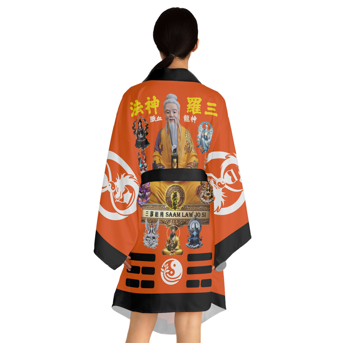 Saam Law Taoist Yellow Magic Robe