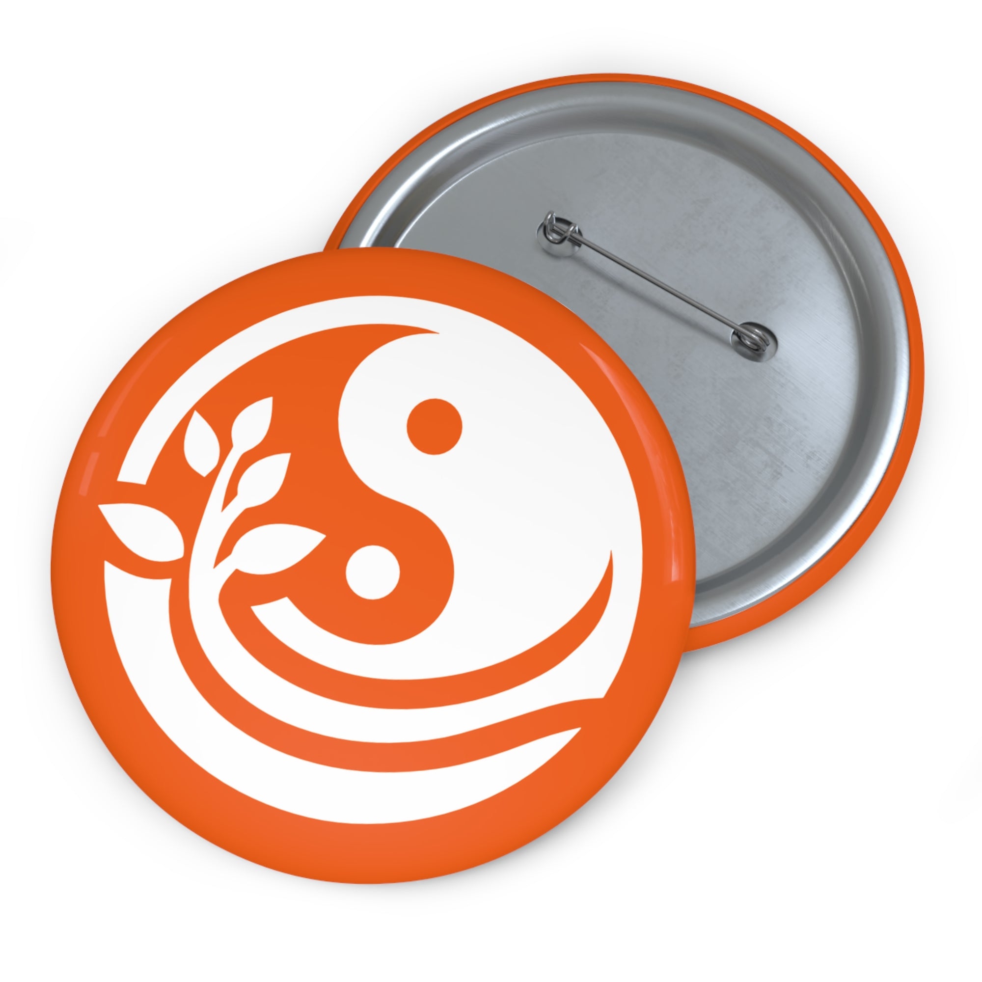 Chi in Nature Pin Buttons